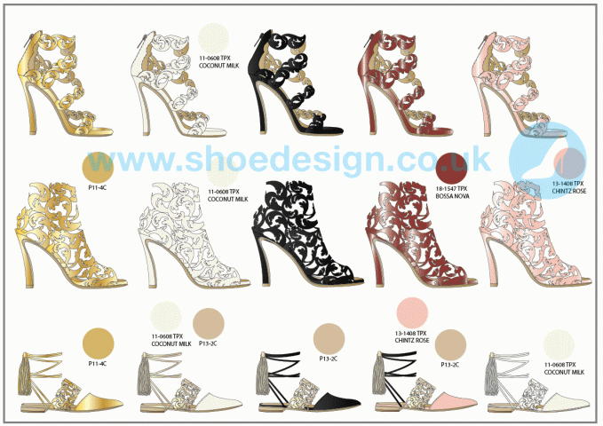 Freelance shoe designer sales